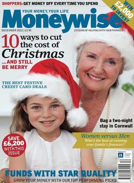 Moneywise – December 2012 Cover