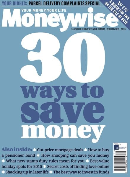 Moneywise – February 2015 Cover