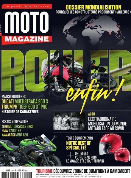 Moto Magazine -Juin 2020 Cover