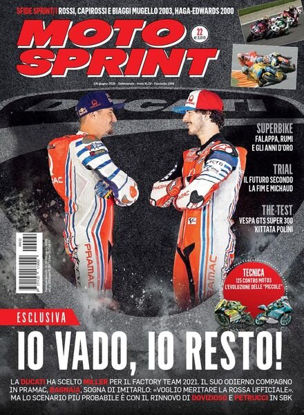 Moto Sprint – 2 Giugno 2020 Cover