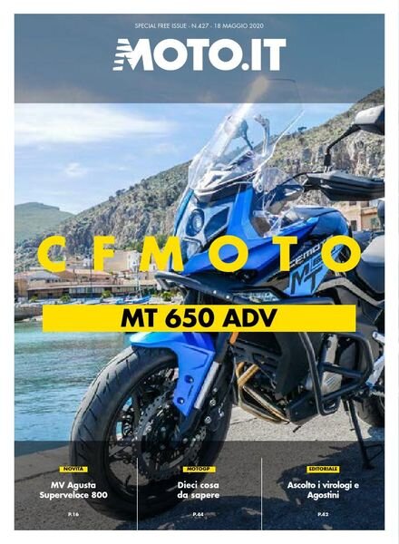 Moto.it Magazine – 18 Maggio 2020 Cover