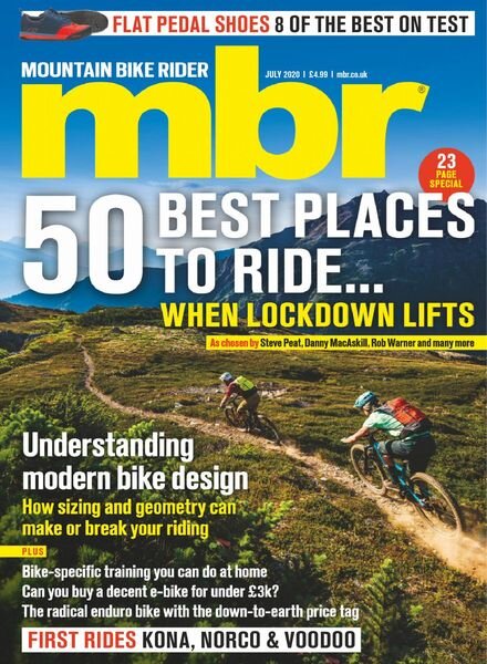 Mountain Bike Rider – July 2020 Cover