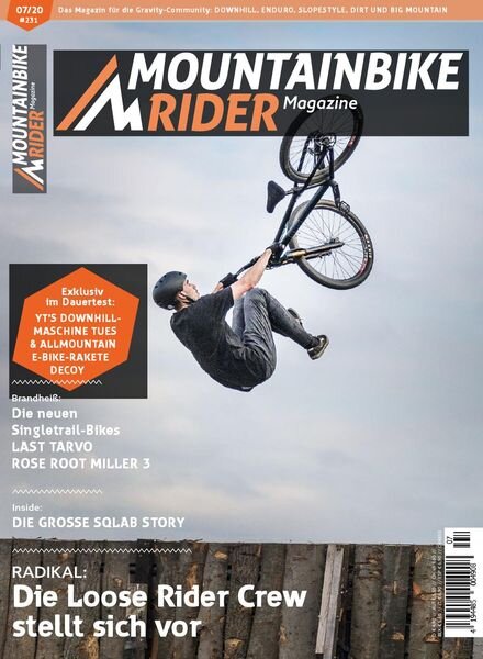 Mountainbike Rider – Juli 2020 Cover