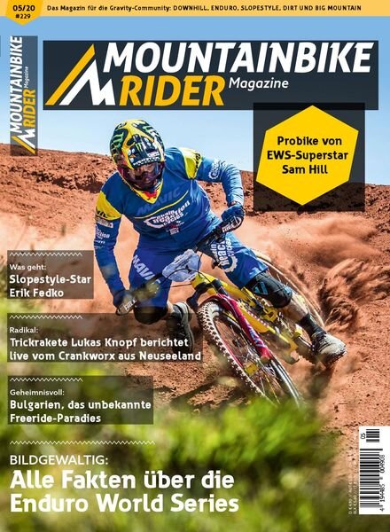 Mountainbike Rider – Mai 2020 Cover