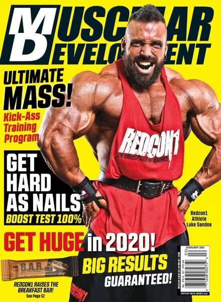 Muscular Development – February 2020 Cover