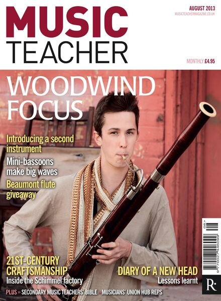 Music Teacher – August 2013 Cover