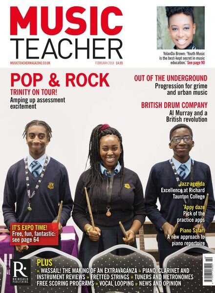 Music Teacher – February 2018 Cover