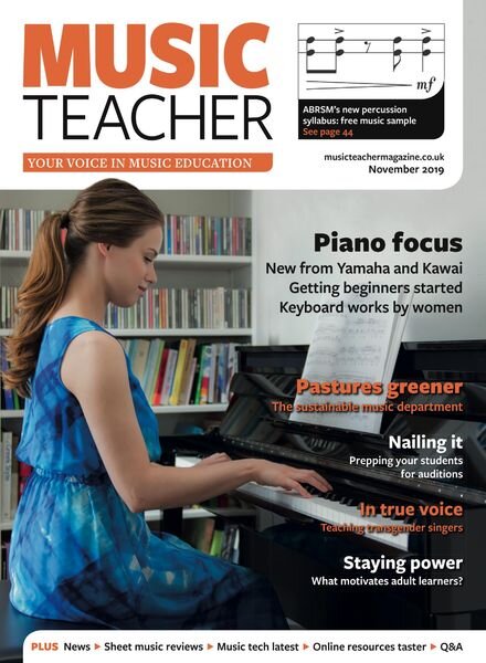 Music Teacher – November 2019 Cover