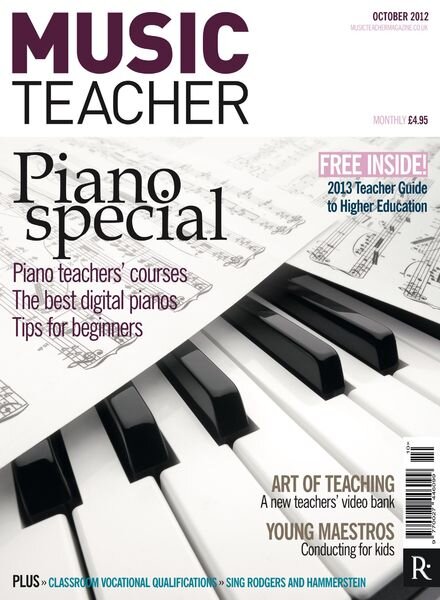 Music Teacher – October 2012 Cover