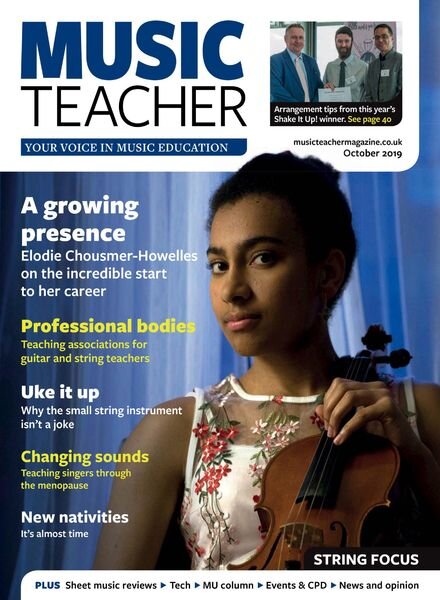 Music Teacher – October 2019 Cover