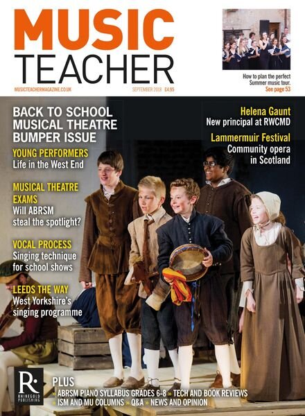 Music Teacher – September 2018 Cover