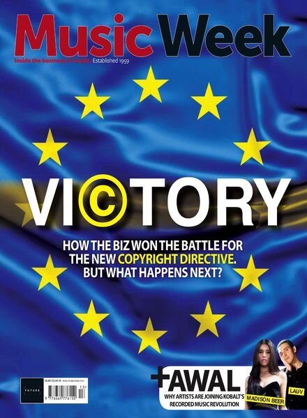 Music Week – 01.04.2019 Cover