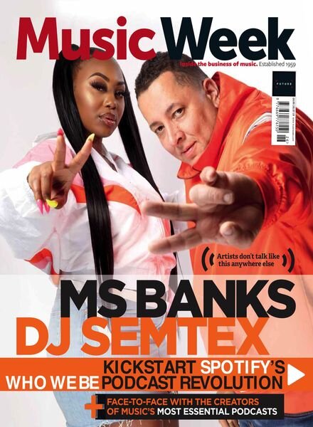Music Week – 01.07.2019 Cover