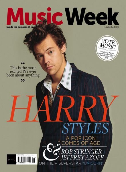 Music Week – 09.12.2019 Cover