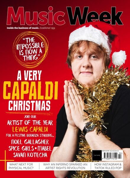 Music Week – 16.12.2019 Cover