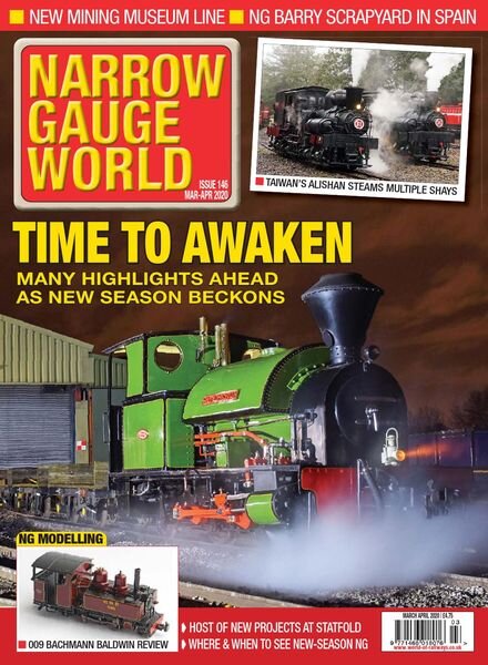 Narrow Gauge World – Issue 146 – March-April 2020 Cover