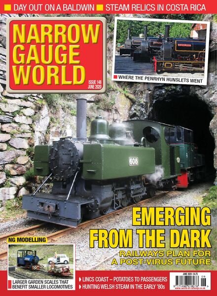 Narrow Gauge World – Issue 148 – June 2020 Cover