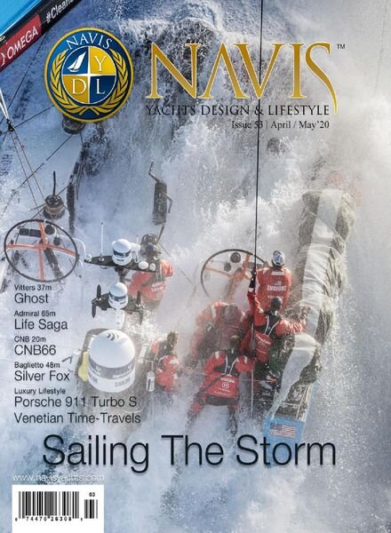 NAVIS Yacht Design & Lifestyle – April-May 2020 Cover