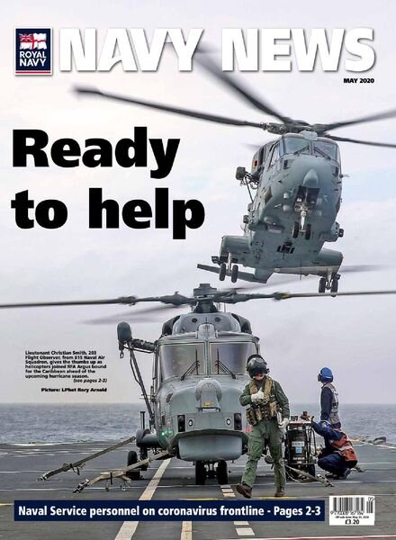 Navy News – May 2020 Cover