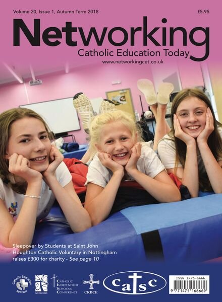 Networking – Catholic Education Today – Autumn 2018 Cover