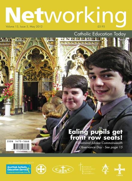 Networking – Catholic Education Today – May 2012 Cover