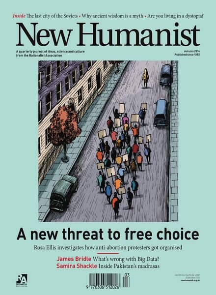 New Humanist – Autumn 2016 Cover