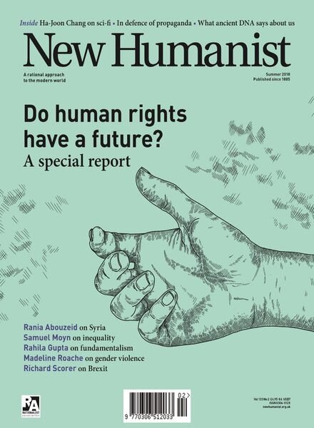 New Humanist – Summer 2018 Cover