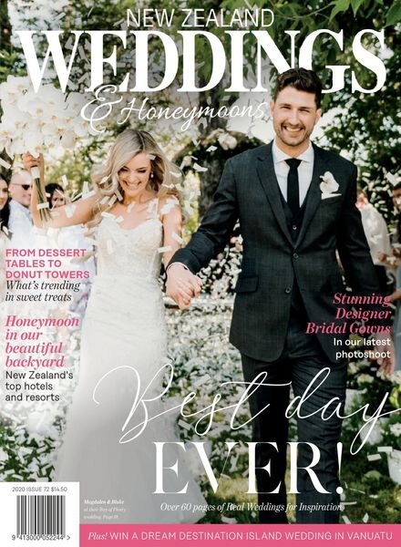 New Zealand Weddings – April 2020 Cover