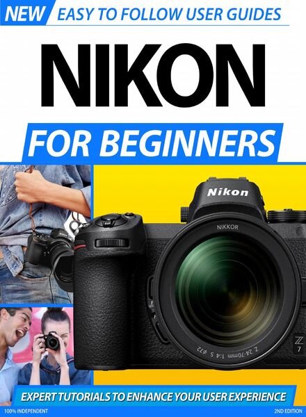 Nikon For Beginners – 2nd Edition 2020 Cover