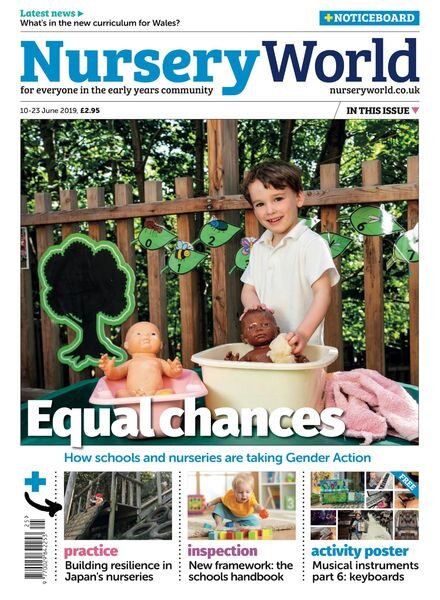 Nursery World – 10 June 2019 Cover