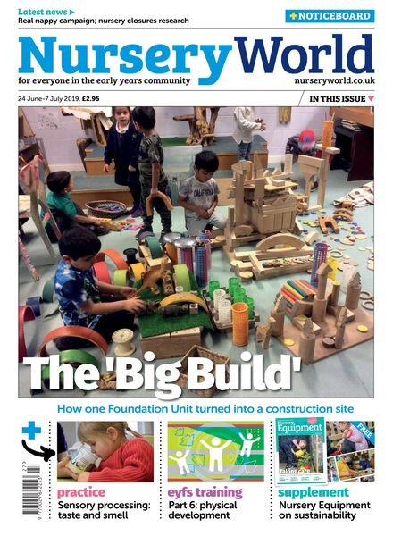 Nursery World – 24 June 2019 Cover