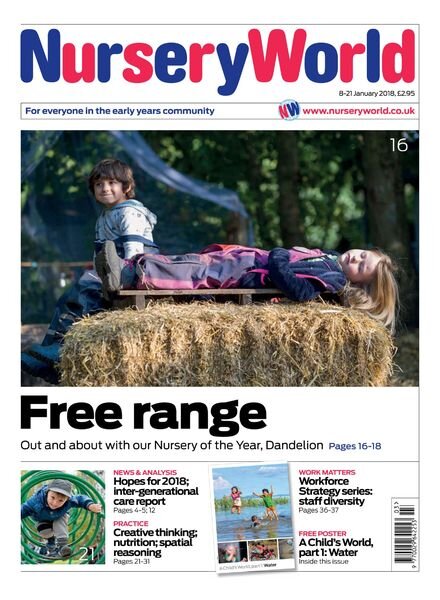Nursery World – 8 January 2018 Cover