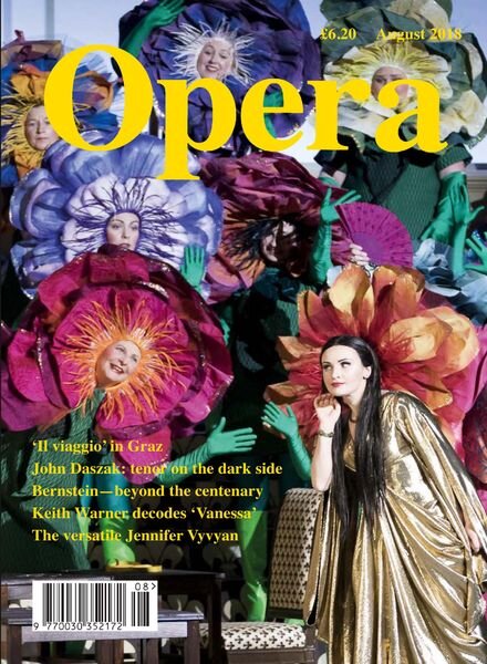 Opera – August 2018 Cover