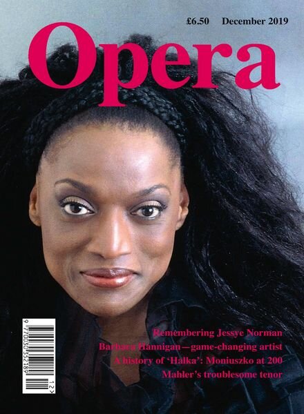 Opera – December 2019 Cover