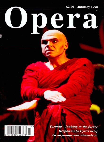 Opera – January 1998 Cover