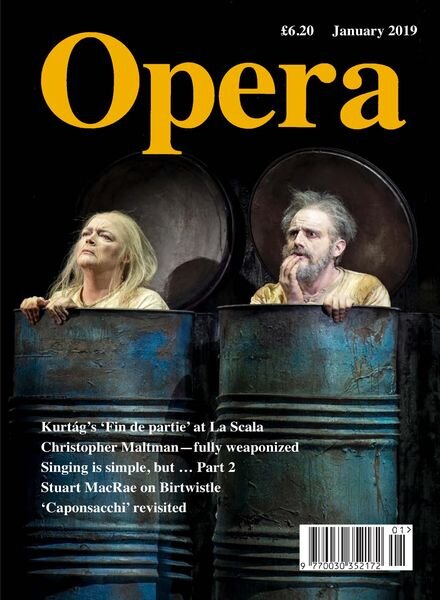 Opera – January 2019 Cover