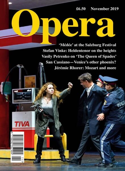 Opera – November 2019 Cover