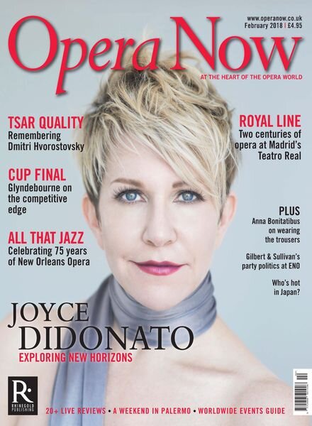 Opera Now – February 2018 Cover