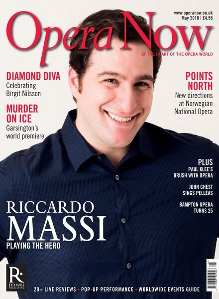 Opera Now – May 2018 Cover