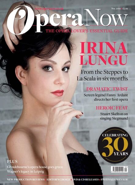 Opera Now – May 2019 Cover