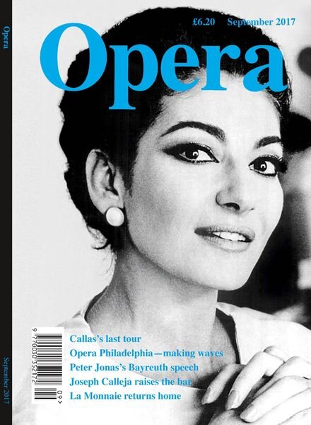 Opera – September 2017 Cover