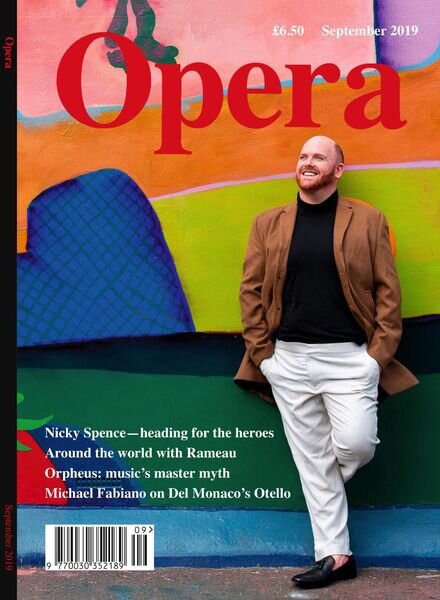 Opera – September 2019 Cover