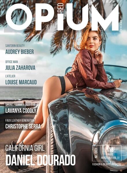 Opium Red Magazine – Volume 1 March 2020 Cover