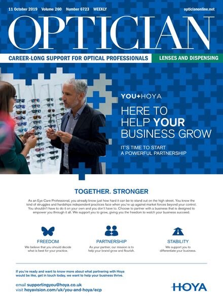 Optician – 11 October 2019 Cover