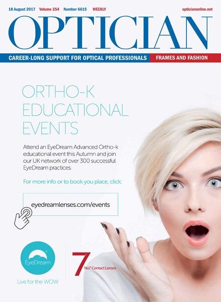 Optician – 18 August 2017 Cover