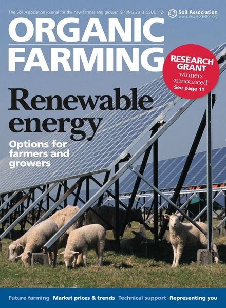 Organic Farming – Spring 2013 Cover