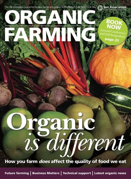Organic Farming – Summer- Autumn 2014 Cover