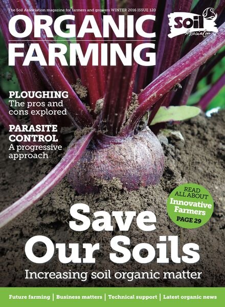 Organic Farming – Winter 2016 Cover