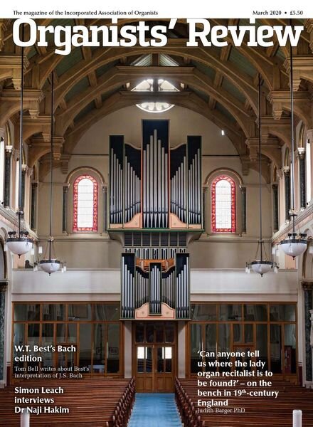 Organists’ Review – March 2020 Cover