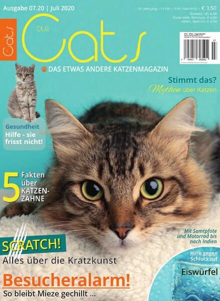 Our Cats – Juli 2020 Cover